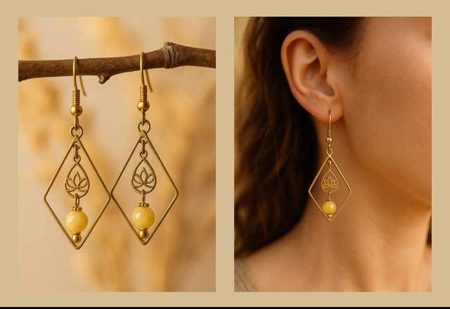Boucles d’oreilles - Éclat Doré