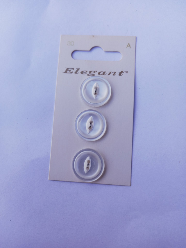 Knoop 030 (Elegant) Wit glans