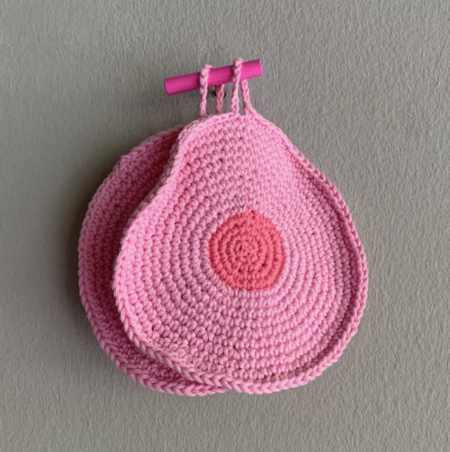 LINE HOOK MEDIUM NEON PINK