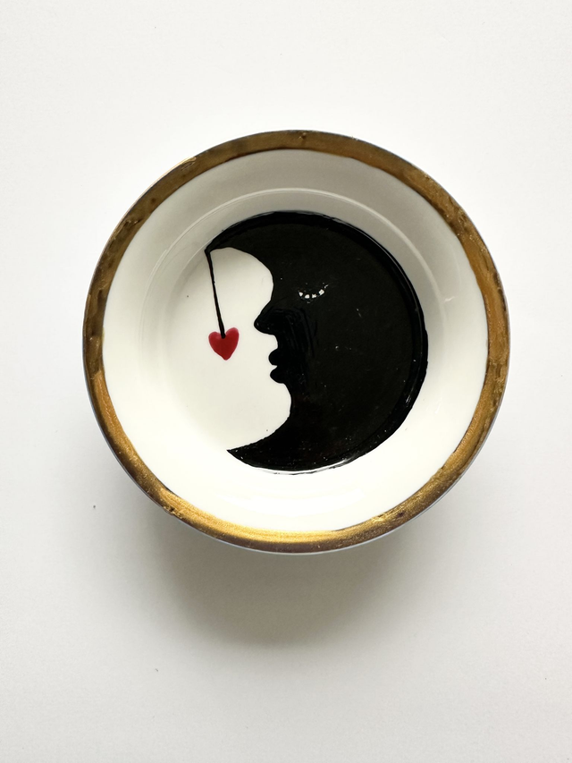 Au Claire de la Lune- small bowl