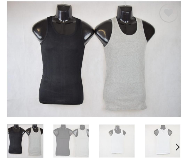 Débardeur Homme 100% coton 