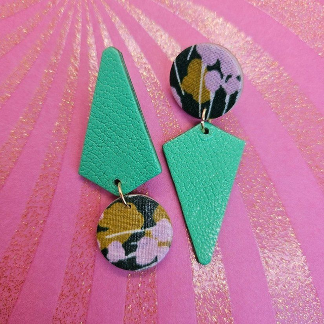 BO en cuir asymétriques &quot;Recto Verso&quot; 