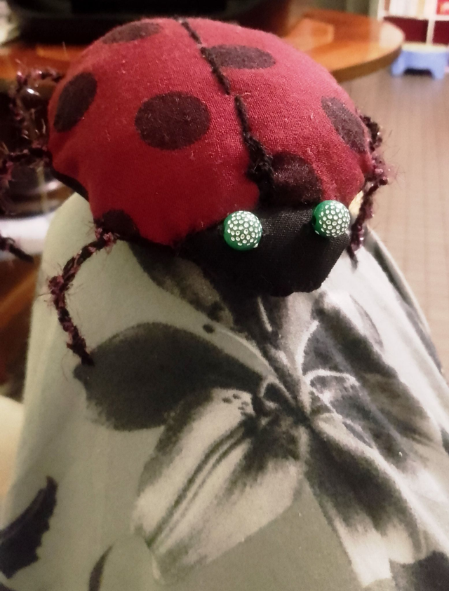 Peluche "La Coccinelle du changement"
