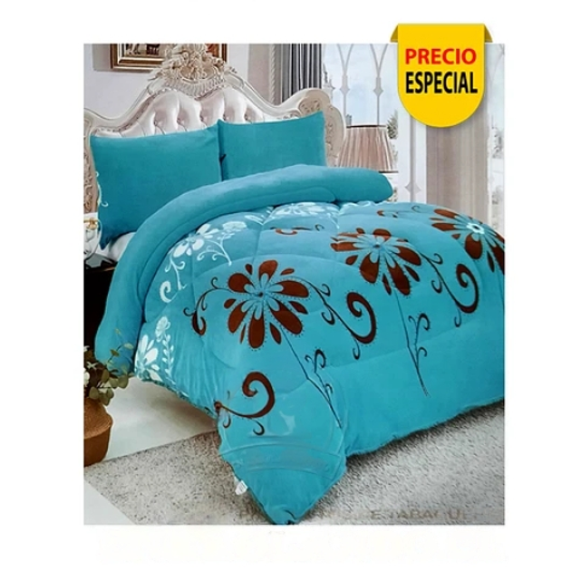 Plumón Sherpa 1 ,5 Plaza Celeste y Flores