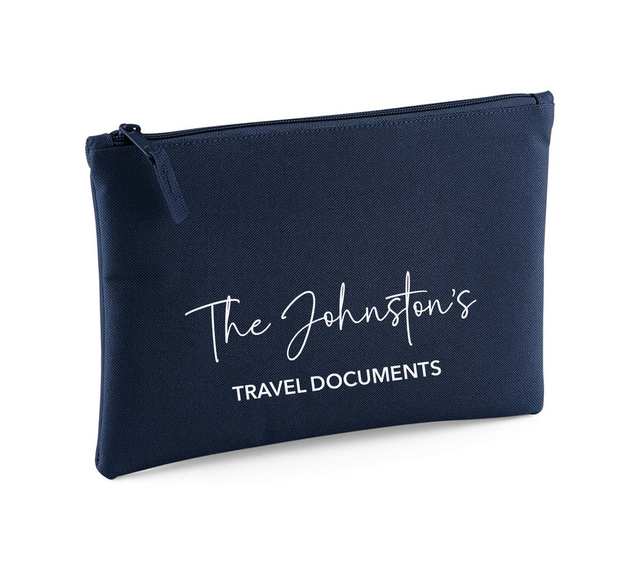 Travel Pouch - French Navy