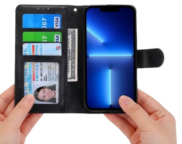 Graviera Læder Flip Cover til iPhone 14 Pro Max
