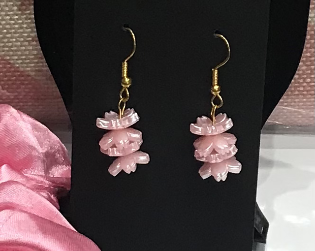Pink Dangling Earrings - PDE20