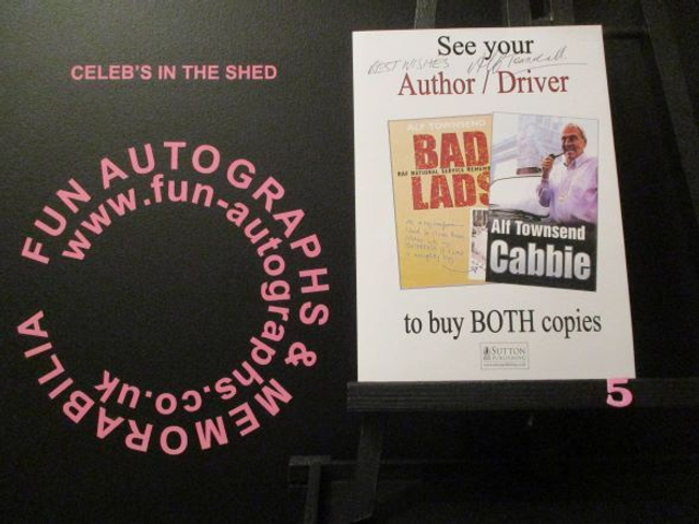 Alf Townsend 'See You Author / Drive To Buy Both Copies' Authentic Autographed Flyer (5)