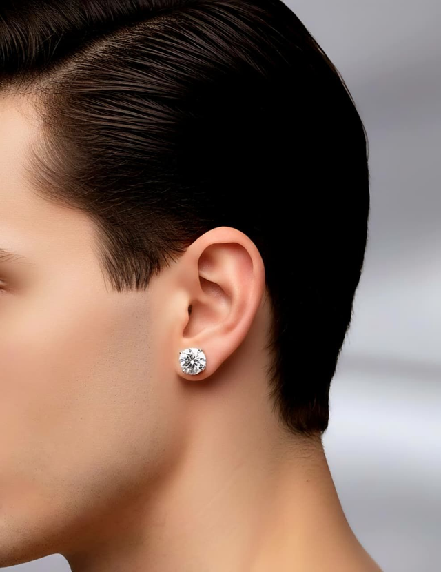 Brinco Éclat d’Argent - Banhado a Prata 925