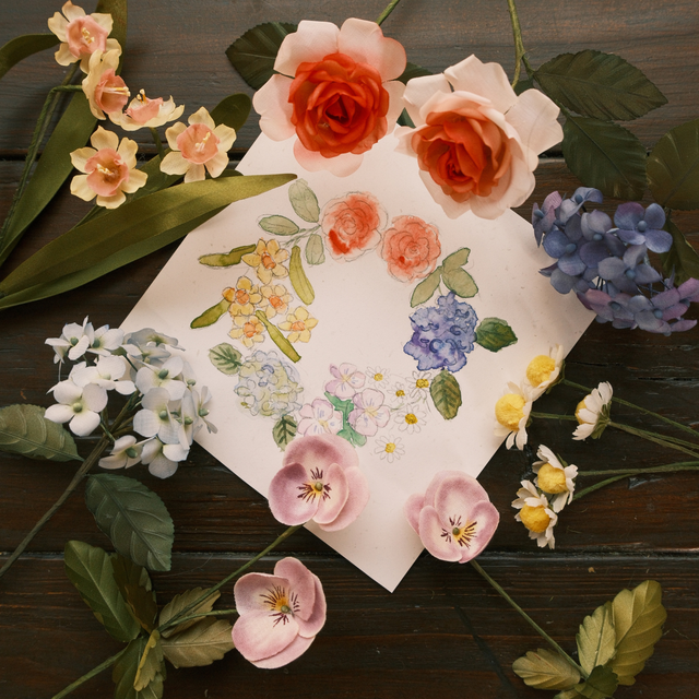 6 Sep 2025 Beginner art flower workshop