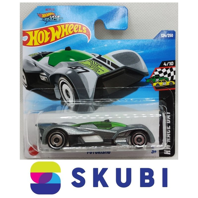Futurismo - Hot Wheels 124/250 - HW Race Day 4/10 Let´s Race Netflix