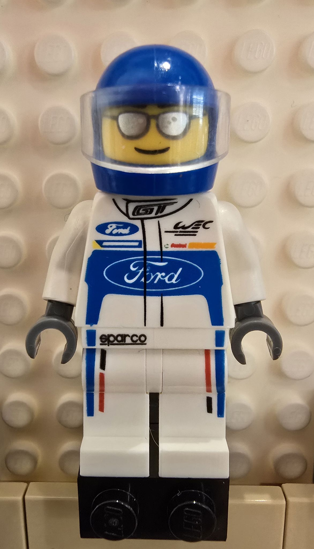 LEGO sc038 2016 Ford GT Fahrer Minifigur