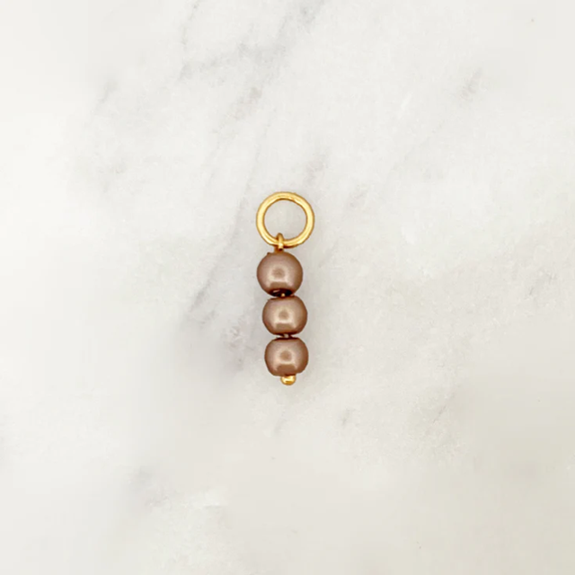 DYO Taupe Round Pearls 