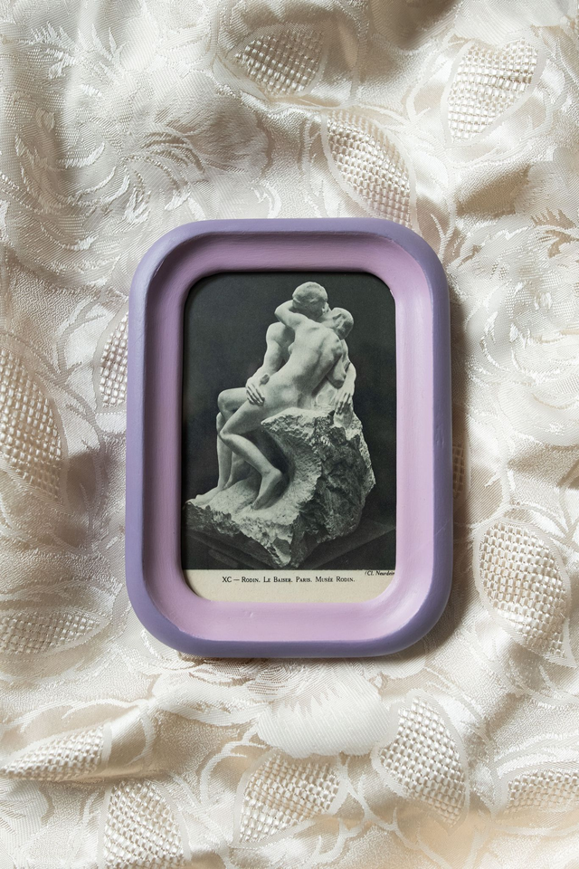 Neon Lovers 💜Cadre upcyclé