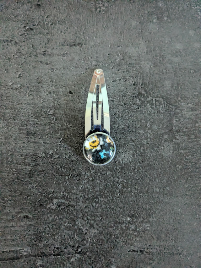 Barrette cabochon