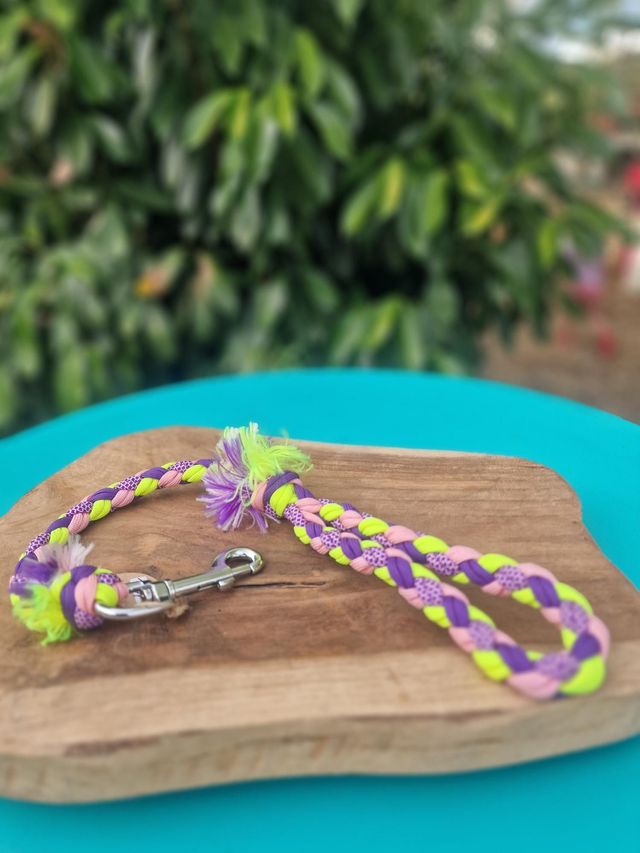 Laisse tressée 50 cm