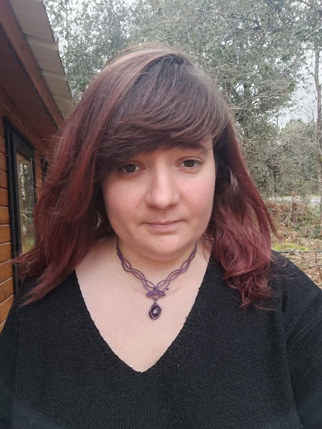 Collier Amethéa ( améthyste)