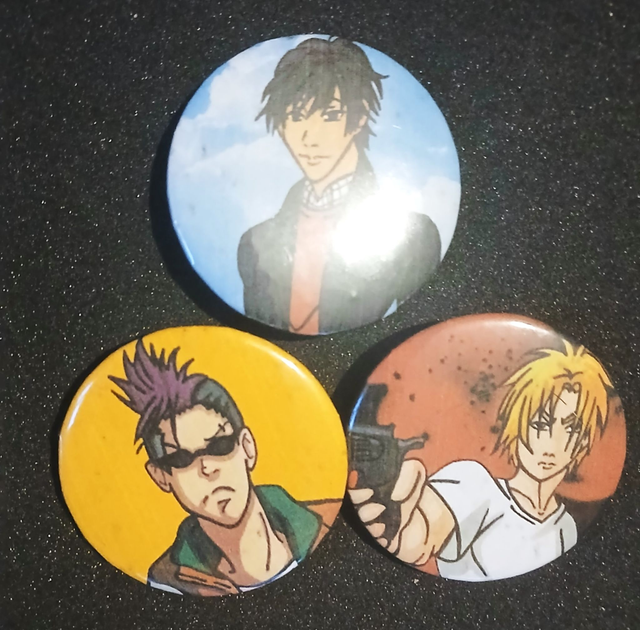 Banana Fish Lots 3 badges