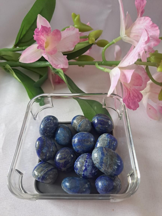 Pierre roulée lapis lazuli 