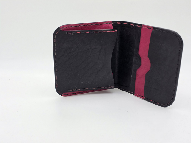 Leather card &amp; coin wallet 2