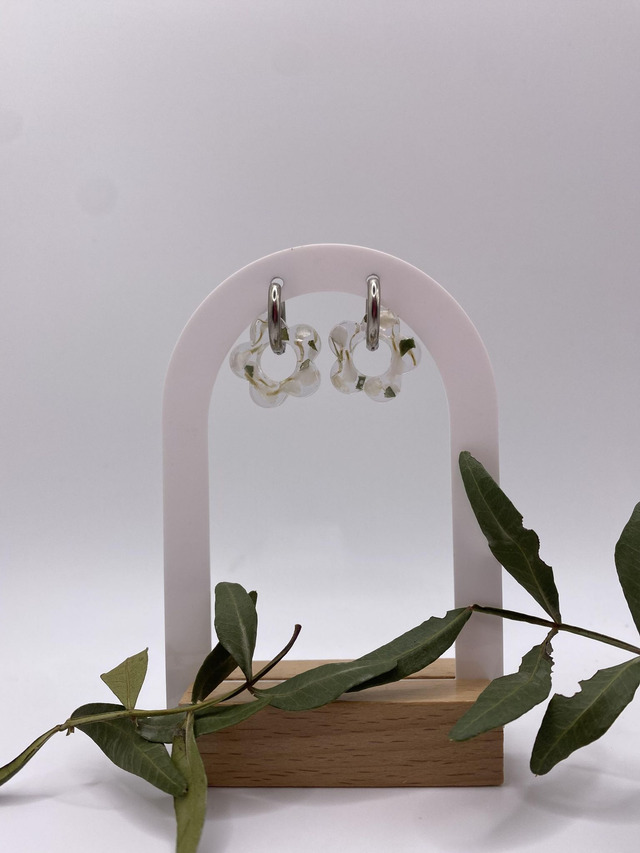 Boucles d’oreilles Inoxia