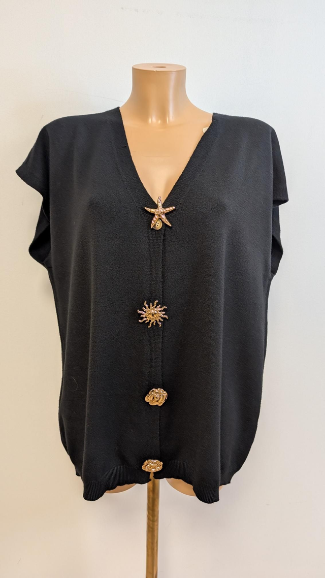 Gilet Ella noir TU 46/52