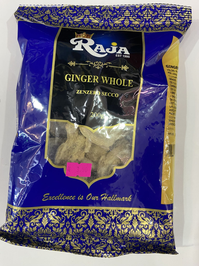 GINGER WHOLE 200G - RAJA