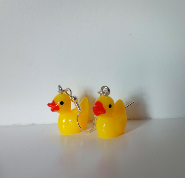 Rubber Ducky earrings