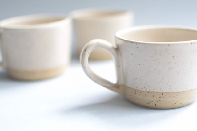 Everyday Coffee Cup - Natural Satin