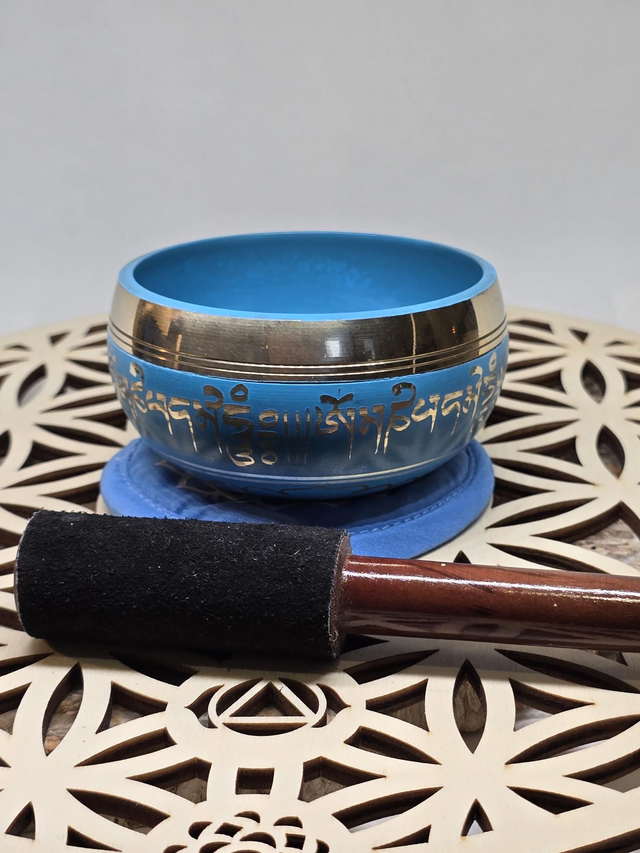 Bol chantant Tibétain Chakra gorge 8 cm 