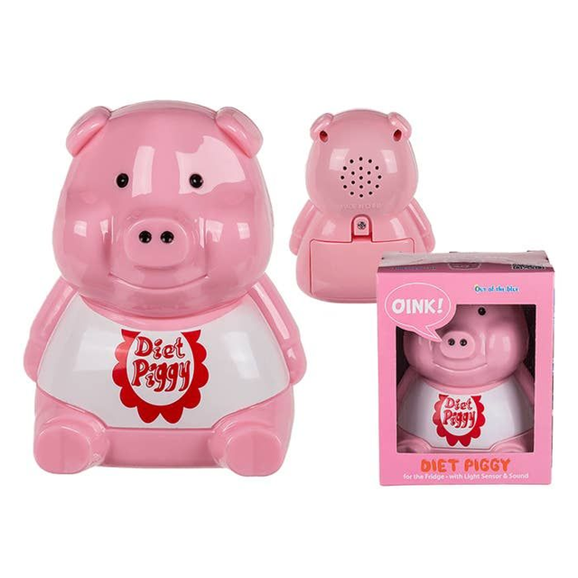 Piggy dietetico in plastica per il frigorifero