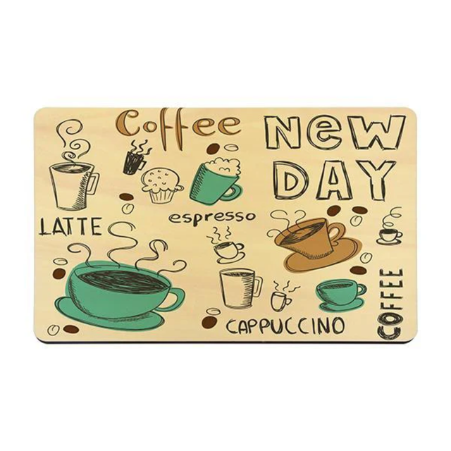 Natural Placemat MDF - 20 x 28 cm