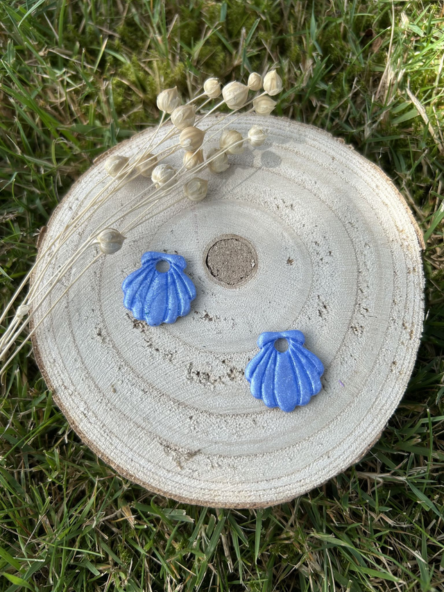 Pampilles St Jacques bleu nacré 