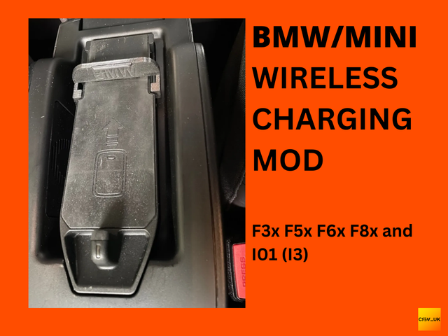 BMW / MINI Wireless Charger Adapter F3x F5x F6x F8x I01 I3 Charger Extender