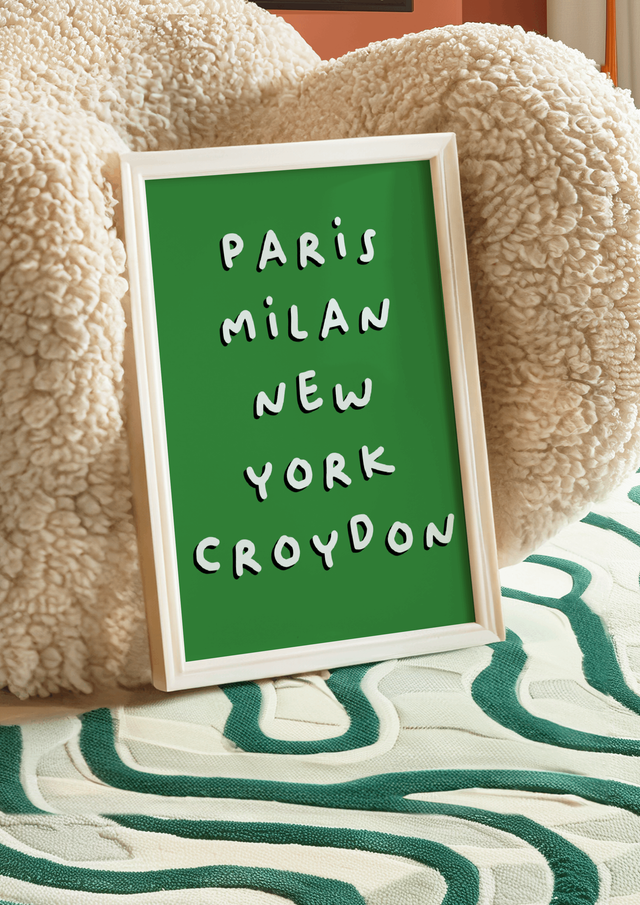 Personalised Fashion Capitals - Print