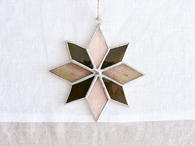 ⭐ Suncatcher "Lanula" en vitrail