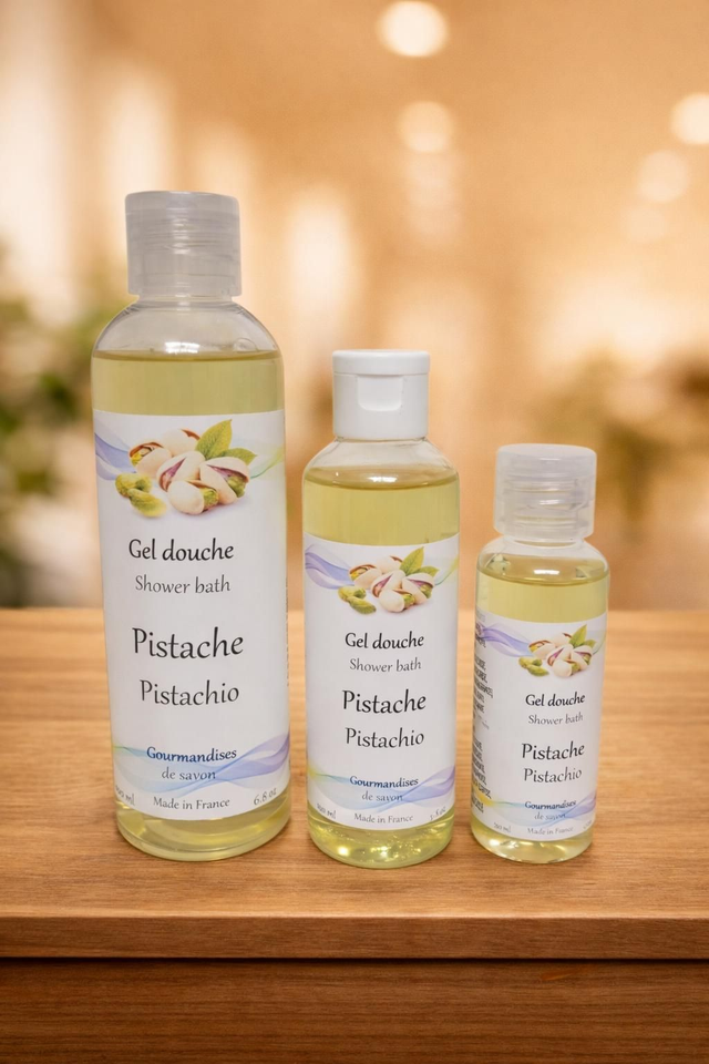 Gel douche senteur Pistache