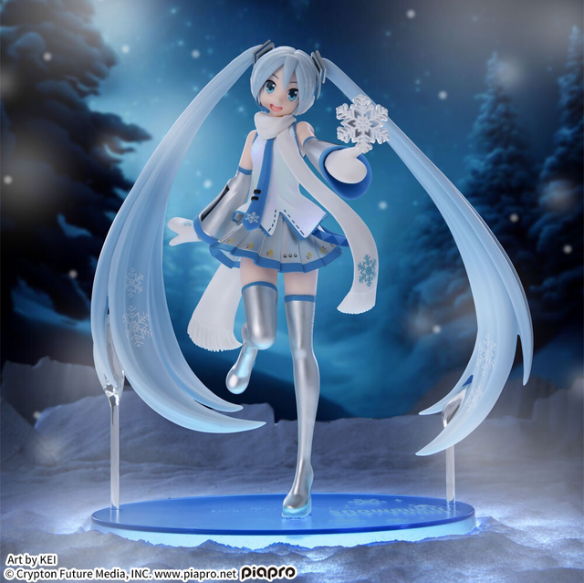 Figurine Hatsune Miku Luminasta Snow Miku Skytown