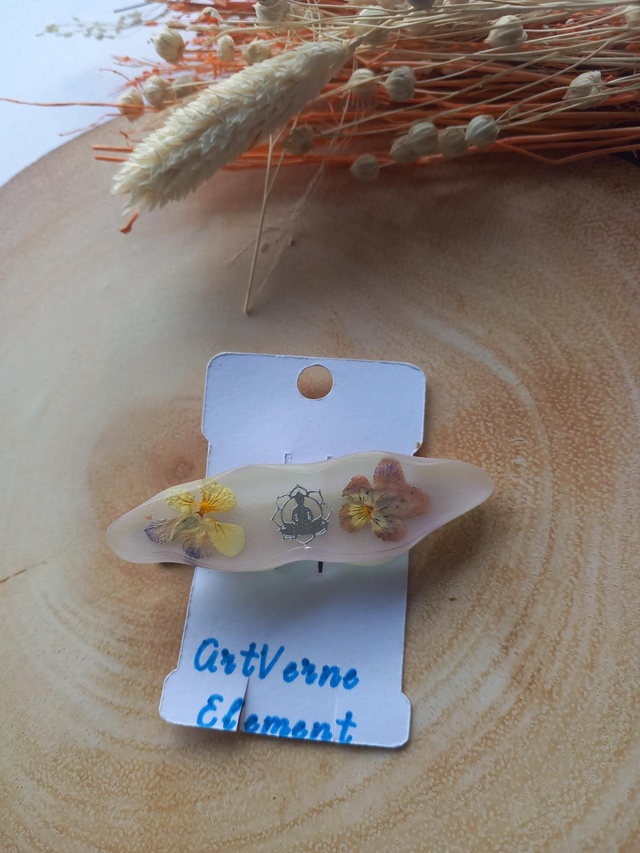 Barrette pensée bouddha 