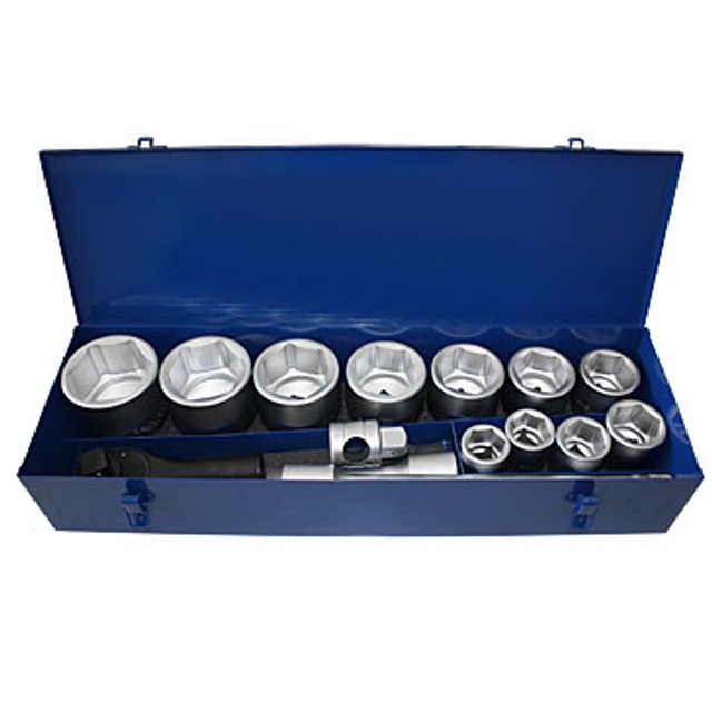 Stahlkraft NKW Steckschlüssel Satz 16 TLG 