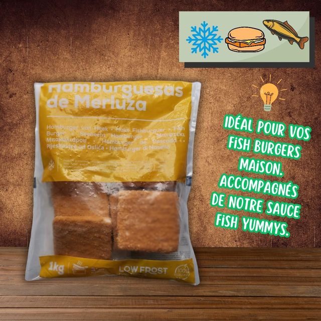 🐬 Fish Burger Merlu 🍔