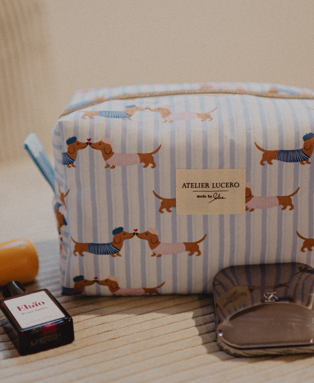 Trousse vanity - Sweet dog love