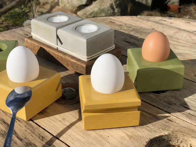 Eierbecher/ Kerzenhalter