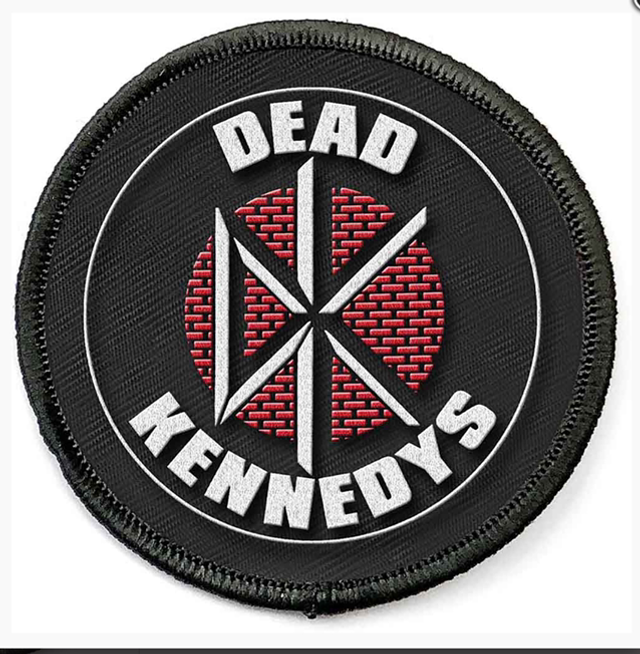 DEAD KENNEDYS STANDARD PATCH: CIRCLE LOGO