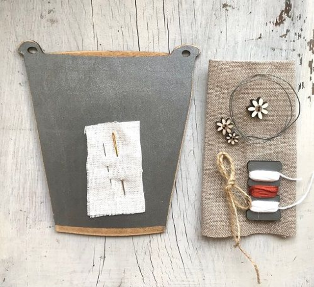 Kit de stumpwork Bricabroc de Schnappi "Marguerite"