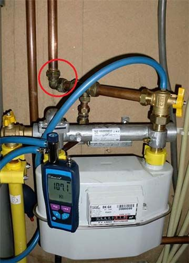 Gas lekkage (Uur tarief)