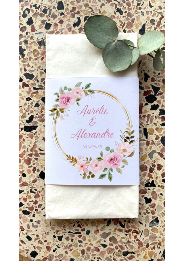 Étui à mouchoir &quot;Emma&quot; - Personnalisable