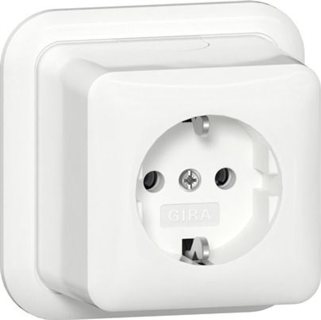 Gira Opbouw Wandcontactdoos (WCD schakelmat.) | 444011