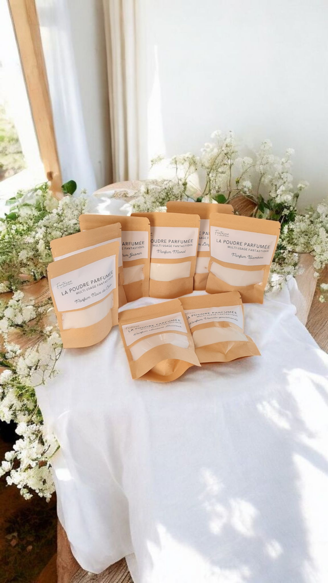 🧼 LES POUDRES PARFUMÉES – Le multi-usage FANTASTIQUE 🌟100g