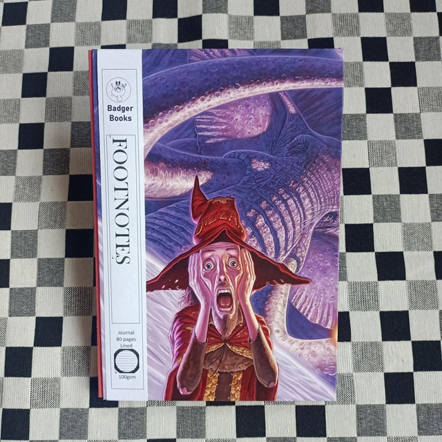 Footnotes: Rincewind - A5 cornell lined